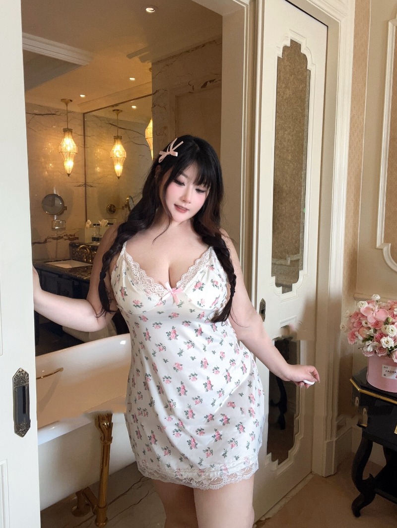 Babydoll Chemise Night - Женское сексуальное женское нижнее белье, эластичная