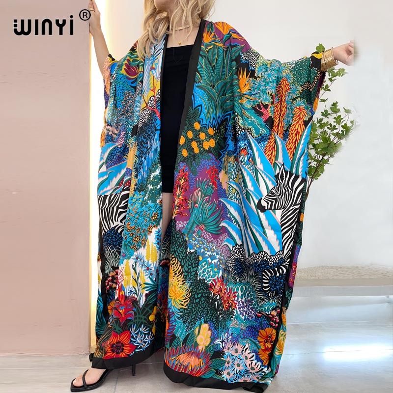 Robe Silk Women - Кимоно женское Среднего Востока WINYI, Шелковый