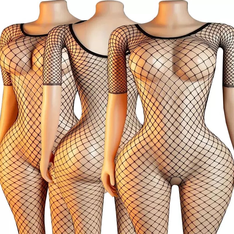 Bodystocking Fishnet - Ажурные бондаж БДСМ чулки для тела