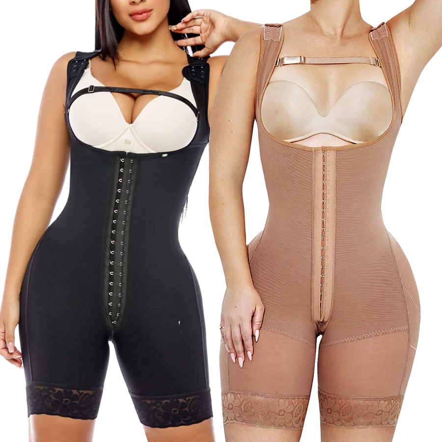 Shapewear Bodysuit Firm - Колумбийские пояса Fajas Корректирующее белье Скульптурные