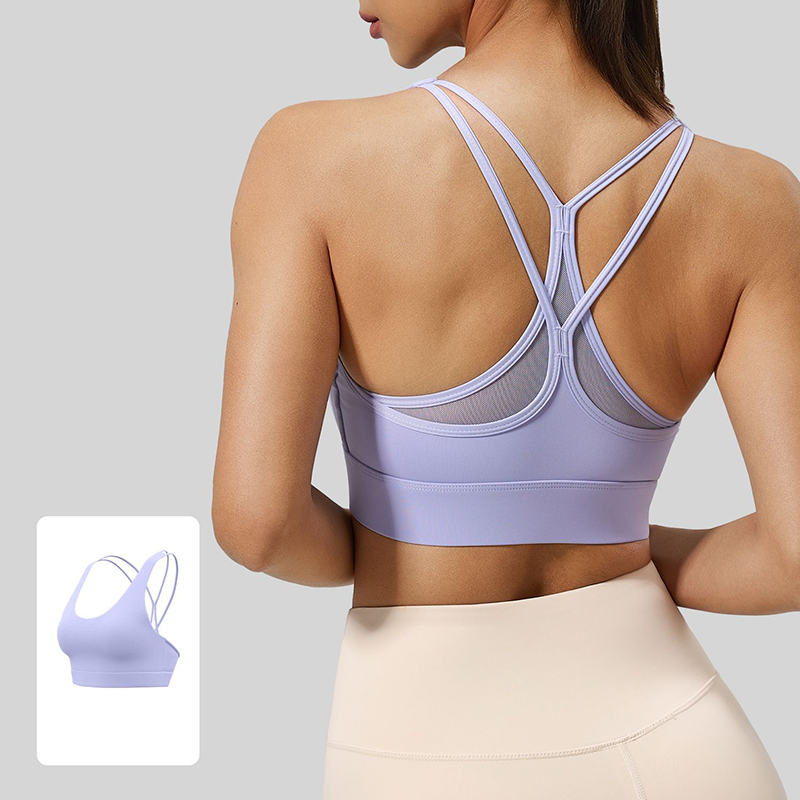 Sports Bra High Impact - Новый женский сексуальный спортивный бюстгальтер-топ из