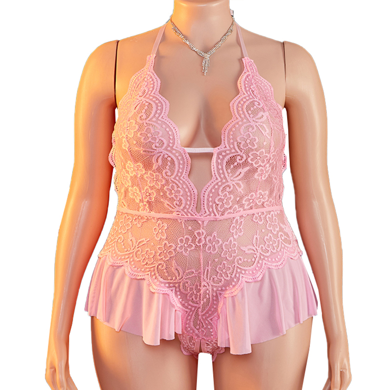 Lace Teddy Lingerie - Эротическое белье больших размеров 1XL-4XL: сексуальный