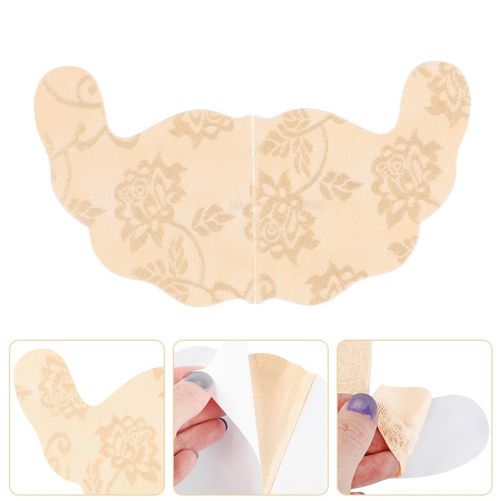 5 пар кружевные накладки на со – обзор и цена Silicone Bra Adhesive