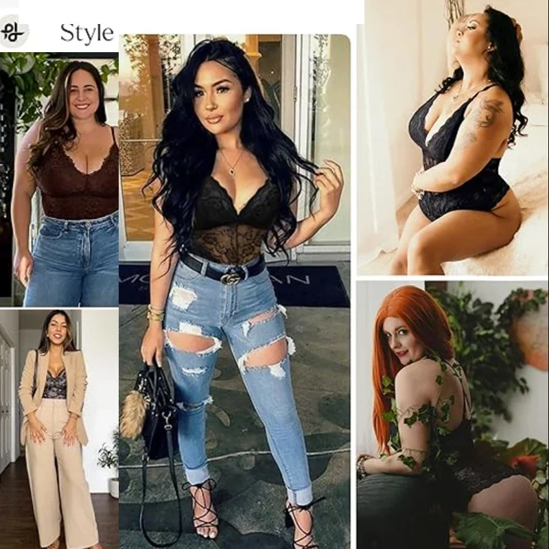 GUUDIA кружевное боди с v-обра – обзор и цена Shapewear Bodysuit Firm