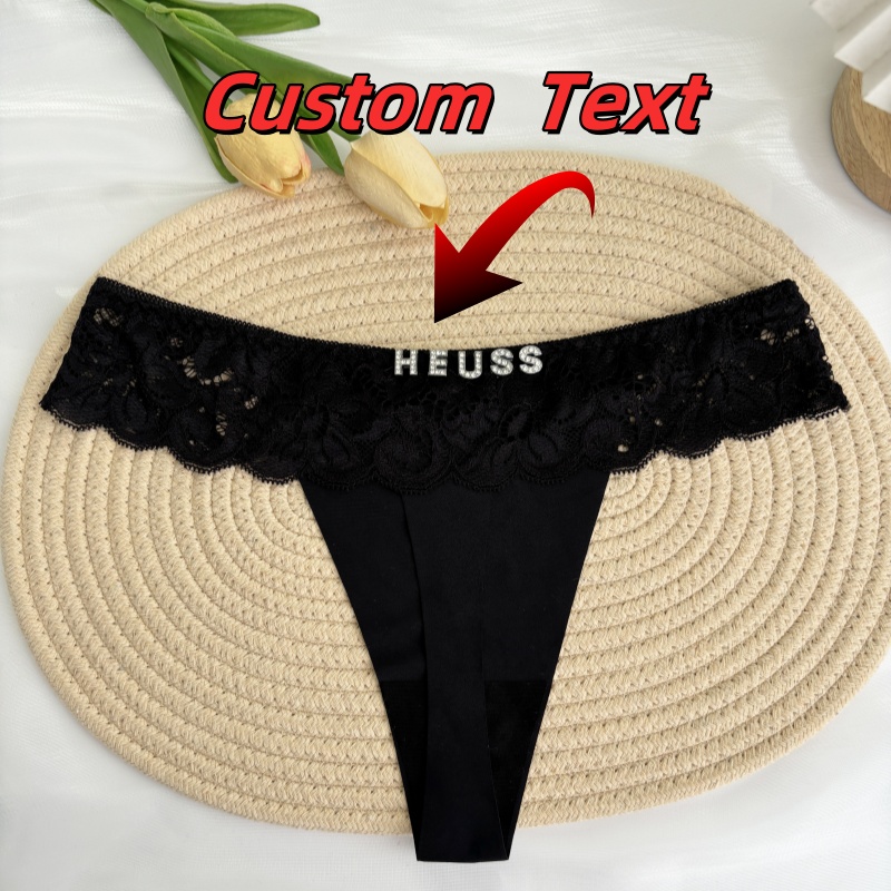 Персонализированные стринги на – обзор и цена Thong Bikini Women