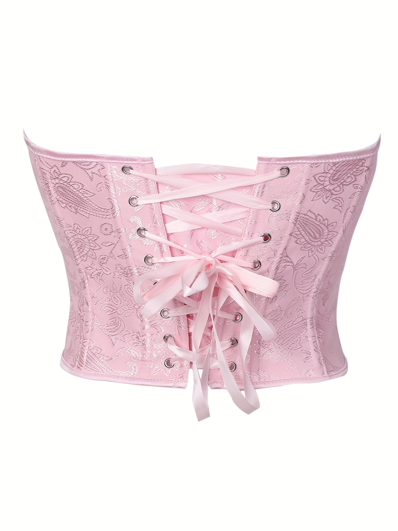Розовый готический корсет в ви – обзор и цена Strapless Bra Backless