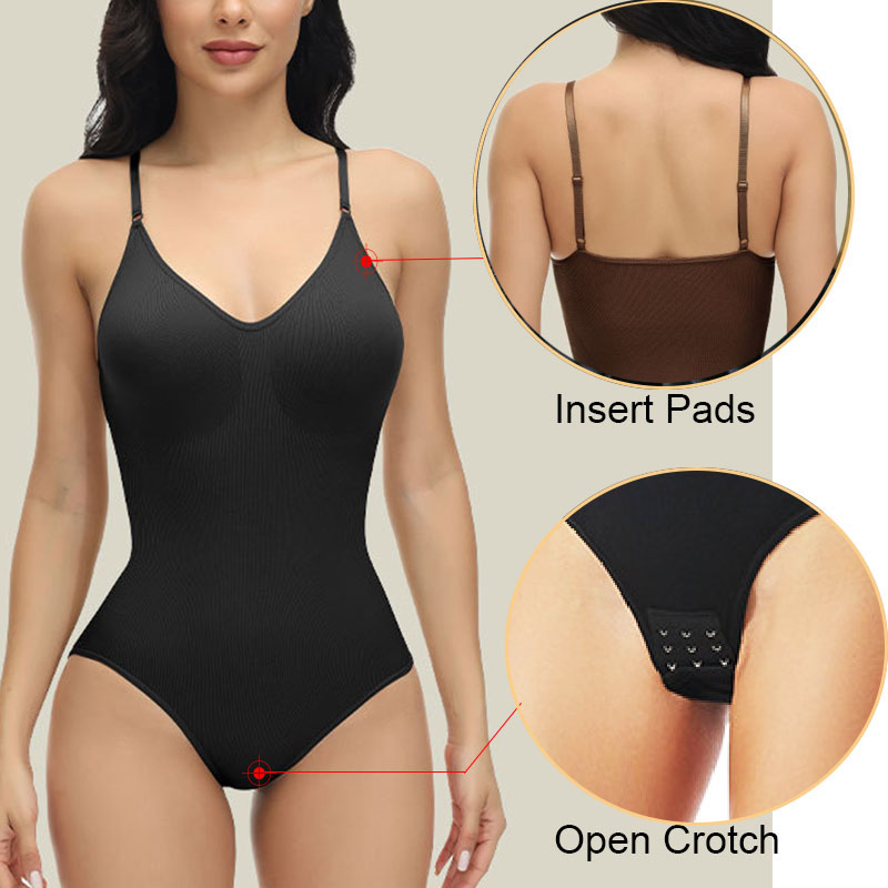 GUUDIA боди с v-образным вырез – обзор и цена Shapewear Bodysuit Firm