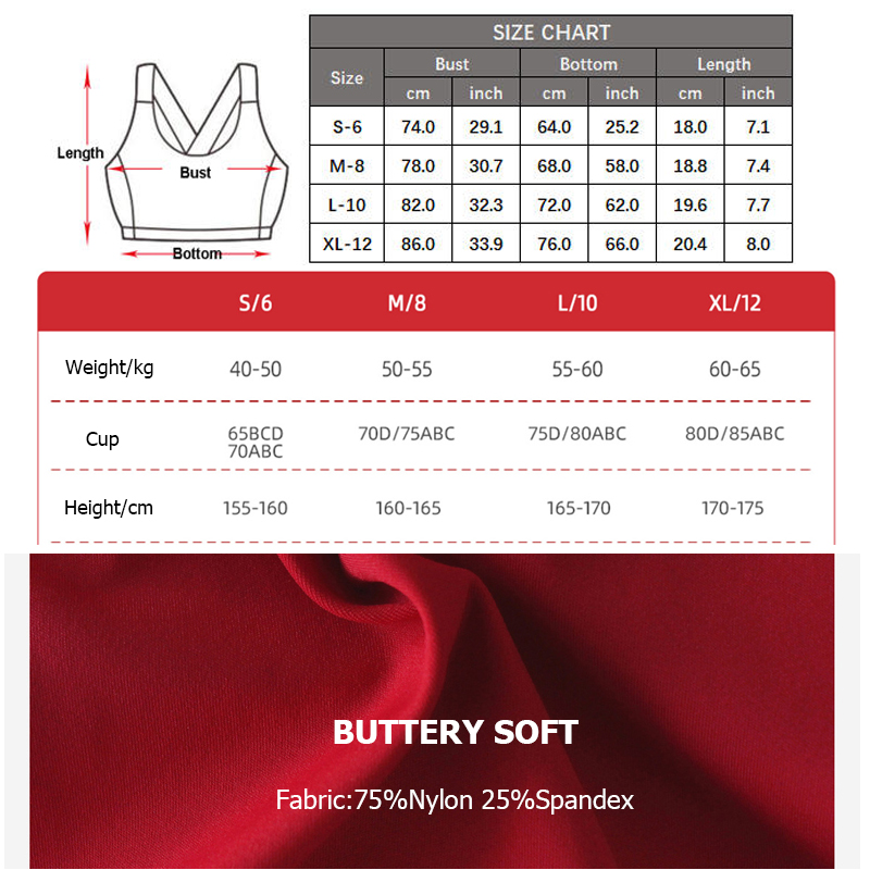 Эластичное мягкое спортивное н – обзор и цена Sports Bra High Impact