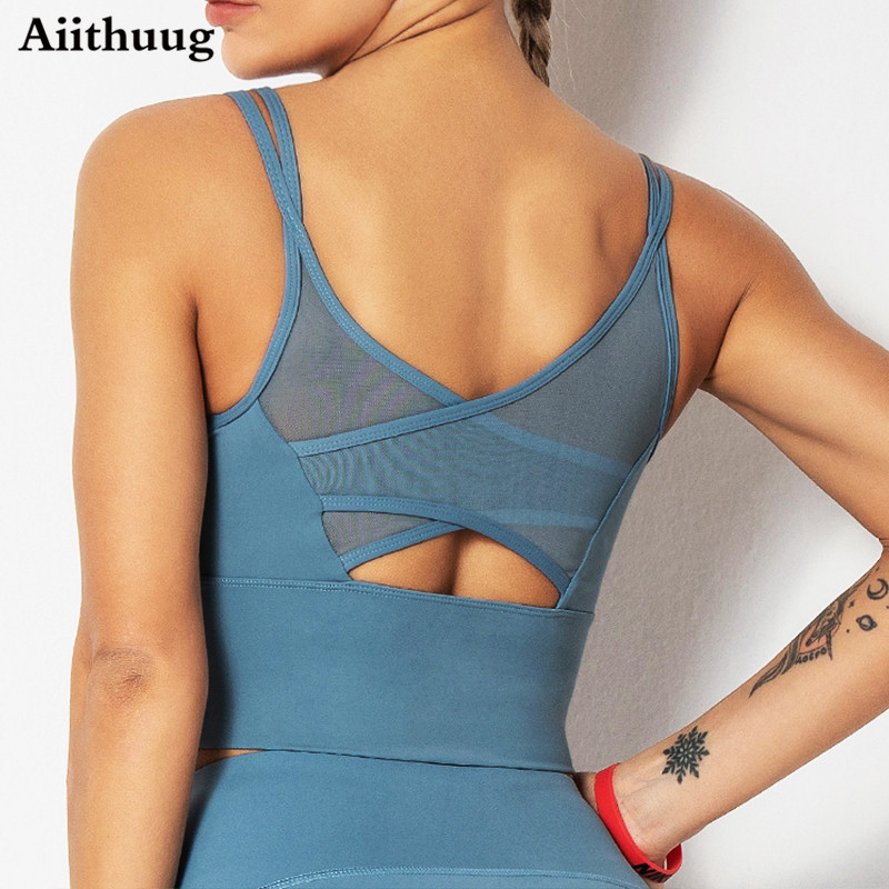 Бюстгальтер для йоги Aiithuug, – обзор и цена Sports Bra High Impact