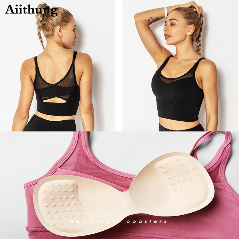 Бюстгальтер для йоги Aiithuug, – обзор и цена Sports Bra High Impact