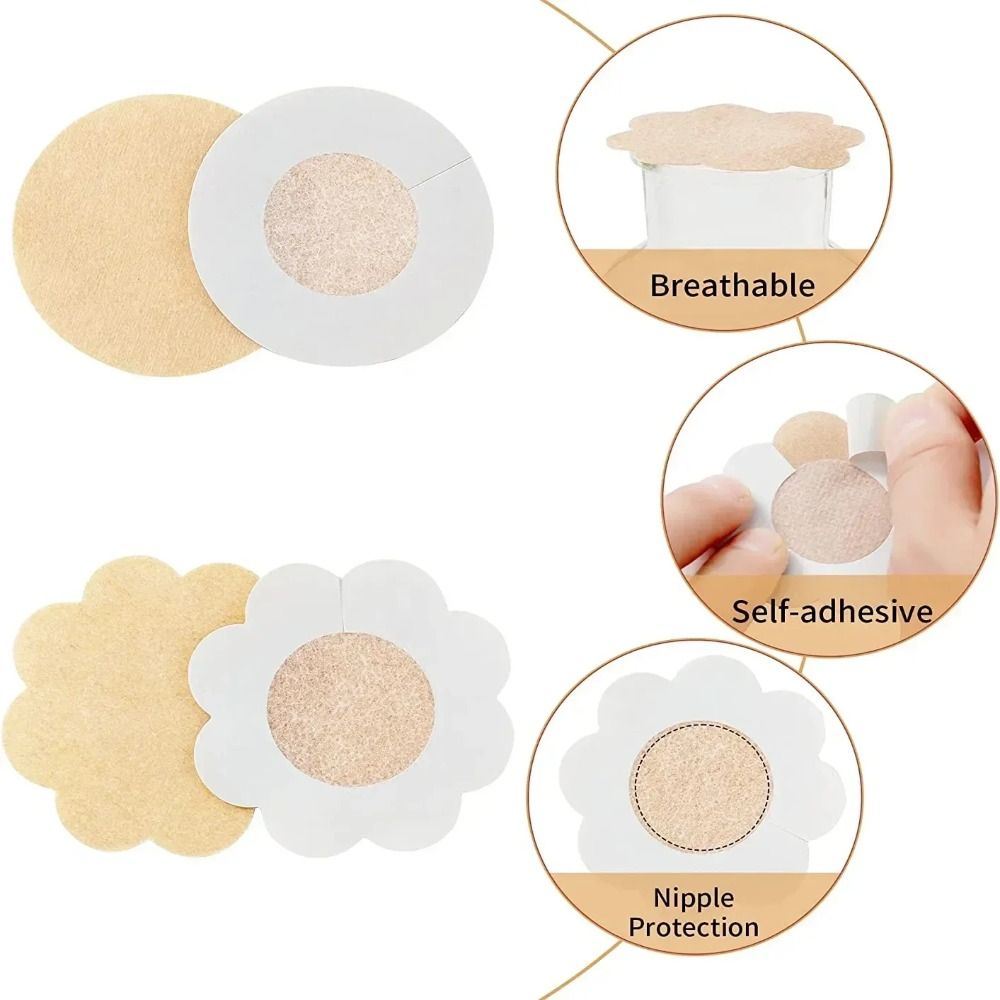 Нетканые наклейки на соски, Не – обзор и цена Silicone Bra Adhesive