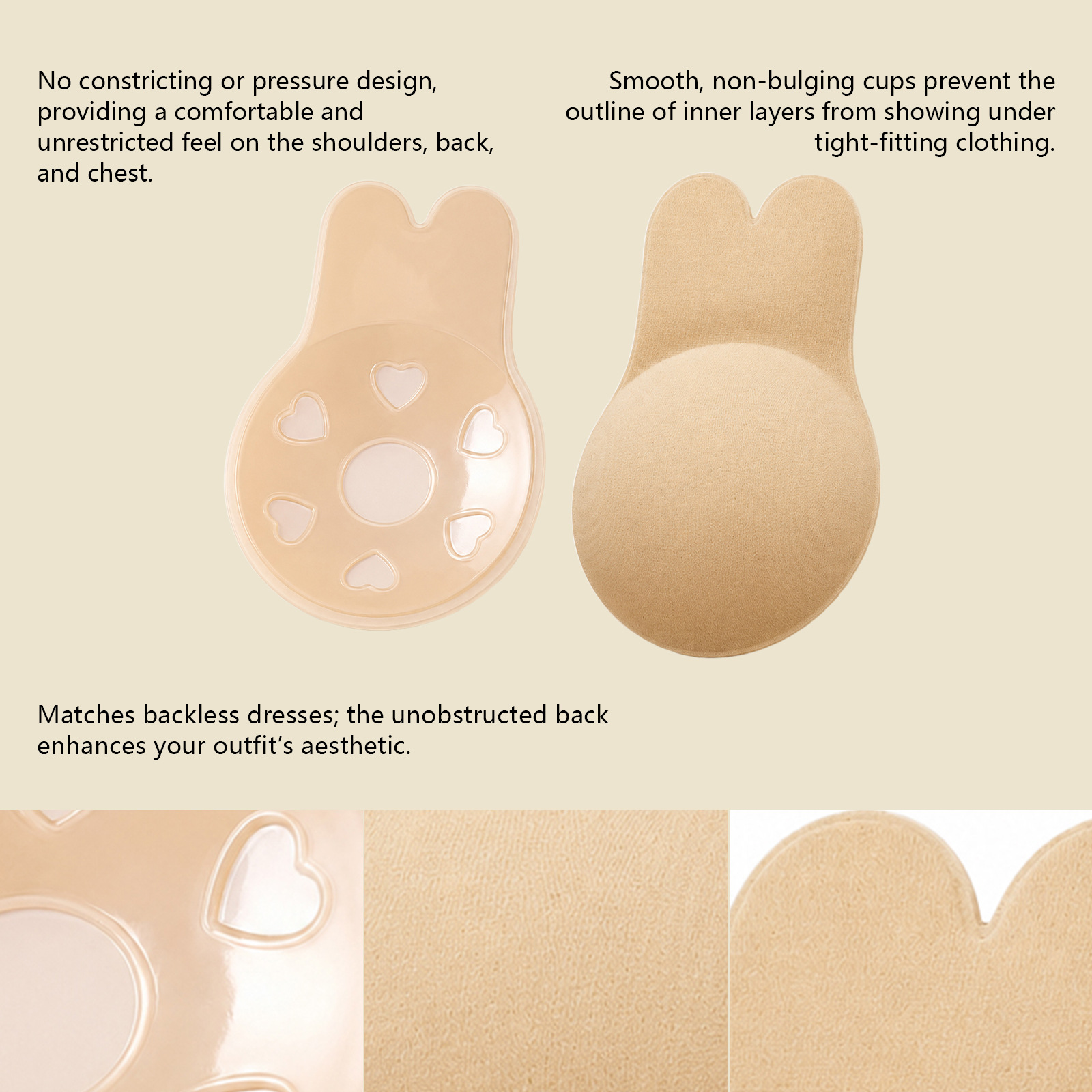 Невидимые накладки на соски в  – обзор и цена Nipple Cover Pasties
