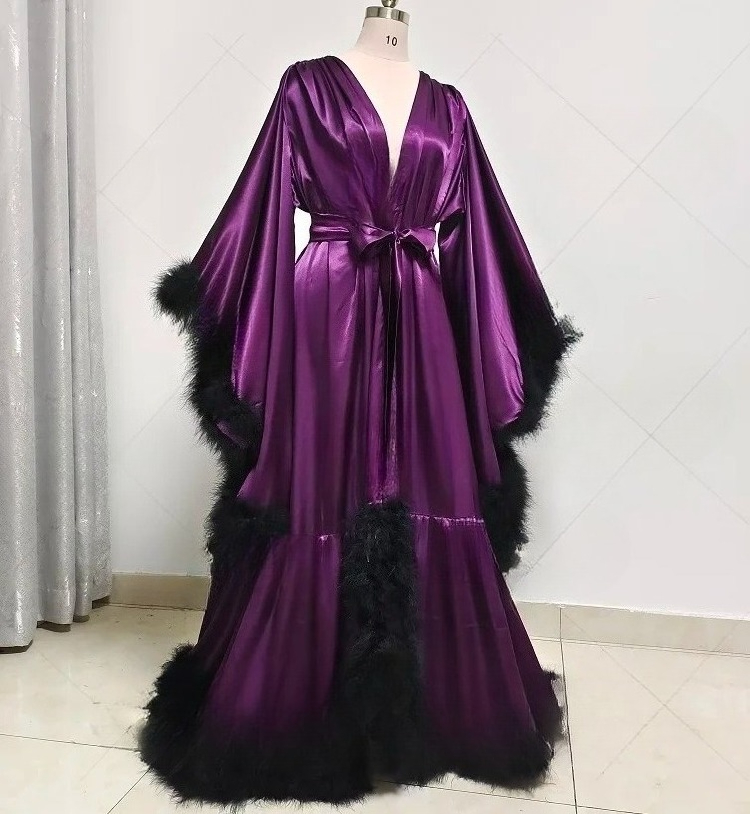 Индивидуальный женский халат с – обзор и цена Robe Silk Women