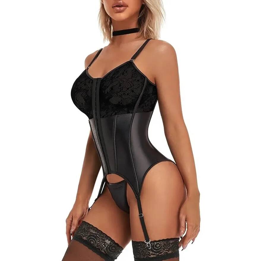 Женский сексуальный комплект к – обзор и цена Lace Teddy Lingerie