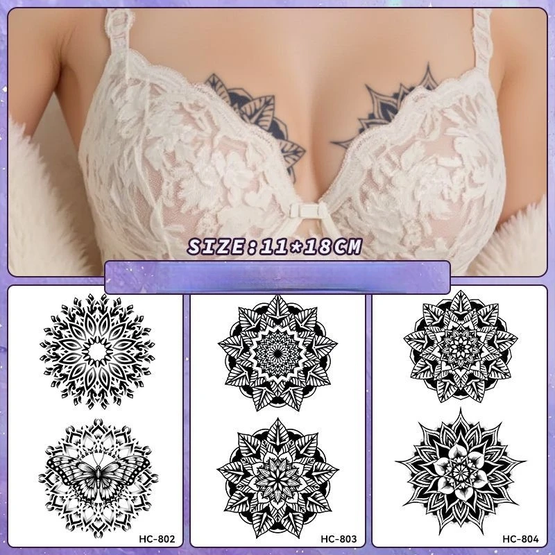 Временные татуировки с травяны – обзор и цена Nipple Cover Pasties