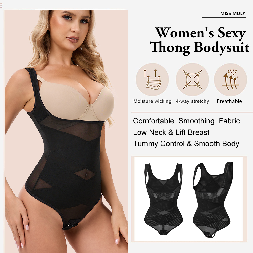 Сетчатые стринги, боди, коррек – обзор и цена Shapewear Bodysuit Firm